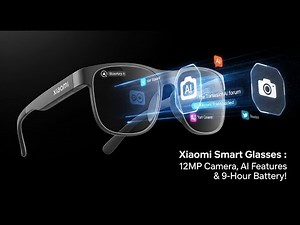 Xiaomi Smart Glasses 2025 REVIEW: 12MP Camera, AI Features & 9-Hour Battery!