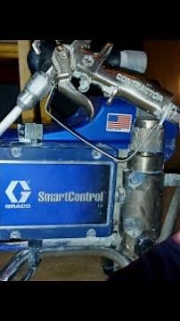 How To Fix A Graco ultimate nova 395 PC when it won't stop spraying or spits paint