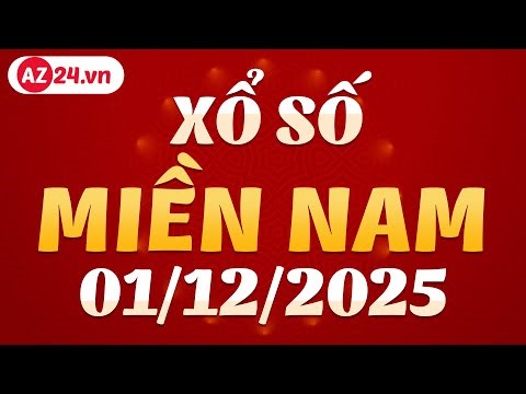 Southern Lottery December 1 - XSMN - SXMN - KQXSMN - Southern Lottery Results Monday