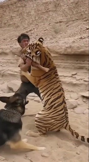 He Fought a Tiger With Bare Hands! 💥🐅