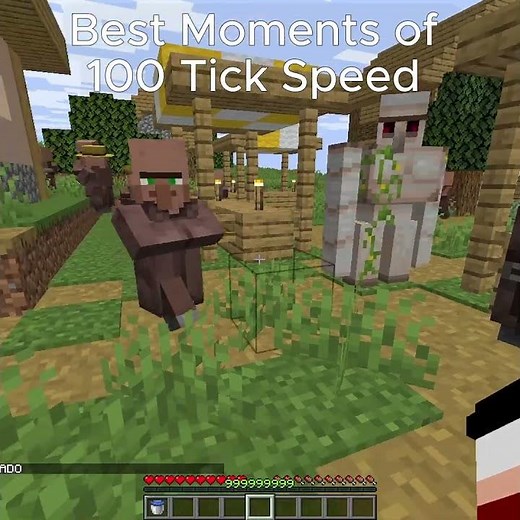 What Happens When You Play Minecraft at MAX SPEED for 1 Hour?