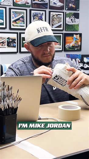 6.4K views · 107 reactions | Behind the scenes of designing and painting the guys' custom cleats for My Cause My Cleats | New York Jets | Facebook