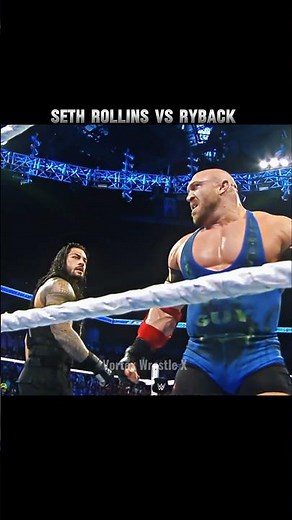 Seth Rollins vs Ryback 🔥🥶| Roman Reigns Destroy Big Show ☠️| Smackdown 2015 🥵 Edit