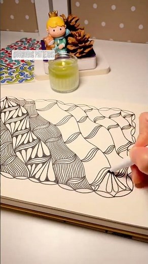 #251 Easy Zentangle patterns for beginners #art #doodle #drawing