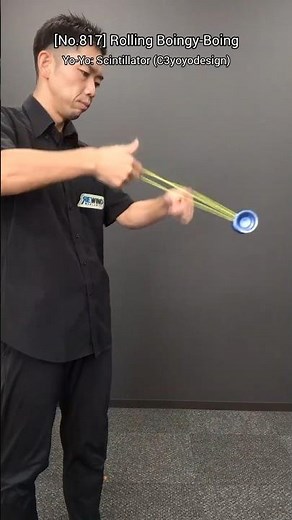 [No.817]🪀Today's Yo-Yo Trick & Tutorial: Rolling Boingy-Boing #yoyo #yoyotricks #tutuorial