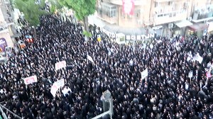 On June 30, 2024, 100,000 Jews protested in Jerusalem against Israel's high court's recent decision to draft Orthodox men into the Israeli army. Anti-Zionist Jews refuse to serve in the Israeli army and carry out its actions. According to Judaism, Jews are forbidden to occupy another land, have their own sovereign state, or wage wars against any nation. Protest banners read: "Israel's army is a brainwashing cult" and "The Zionist army does not serve the citizens; it serves Zionism." Banners disp