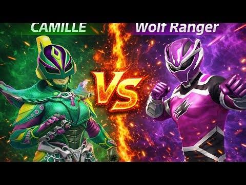 Power Rangers: Legacy Wars- Camille vs Jungle Fury Wolf Ranger (Gameplay)