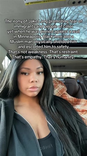 I hope it changes that hateful heart of his. #jakelang #minneapolis #minnesota #protests #irony