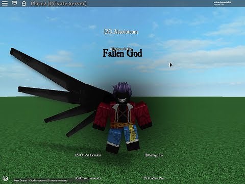 ROBLOX script showcase: Fallen God [FE, TRADE] [READ DESC pls]