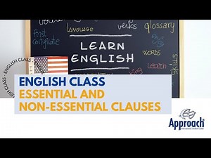 ENGLISH CLASS | Essential and non-essential clauses with teacher Susan