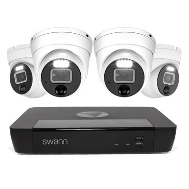 4 Camera 8 Channel 4K Master-Series NVR Security System | SWNVK-876804877D