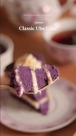 Making a Classic Ube Cake | Ube Cake Recipe