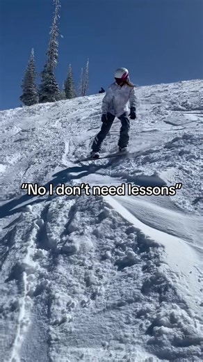 I just shred to hard 😭 #snowboard #learning #ER #brianhead