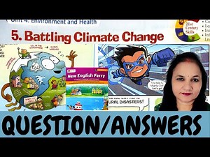 Battling Climate Change | Question Answers | Class 8 | New English Ferry