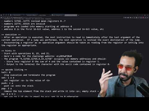 Synacor Challenge [E1]: Introduction and VM Modeling
