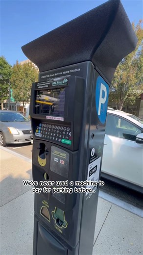 Parking payment machine! 😮🤣