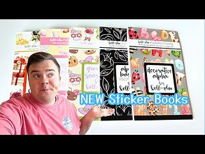 Kell of a Plan NEW Sticker Release Flip Through