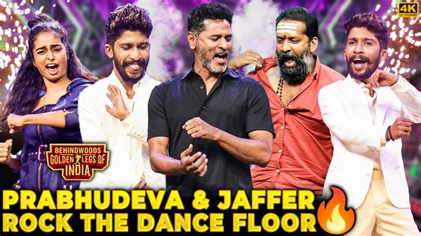 1M views · 49K reactions | Prabhu Deva & Jaffer 1st Ever Live DanceVera Level Combo pa ithu!High Intense Breathtaking Live Performance掠 | Behindwoods | Facebook