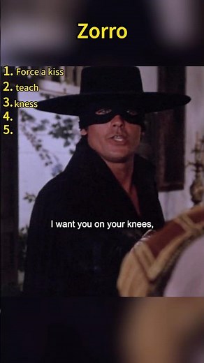 Love Behind the Mask | Zorro’s Secret Ally (Zorro, 1975)