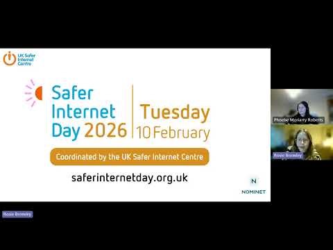 Safer Internet Day 2026 Webinar for educators and professionals in Northern Ireland (Primary)