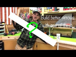 DIY Arrow Dipping Tube For Wood Arrows