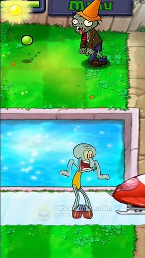 Plants vs Zombies x SpongeBob part 35 - SpongeBob save the day