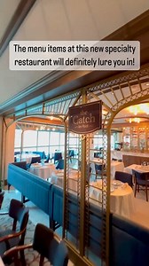 The Catch by Rudi is the newest specialty restaurant on Princess Cruises. This seafood-centric restaurant features a delicious menu for just a $39 per person cover charge (plus gratuity). 🦞#princesscruises #majesticprincess #seafood #seafoodlover #cruisefood #foodpics #cruise | Eat Sleep Cruise