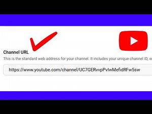 How to Copy YouTube Channel Link in PC/Laptop ✅