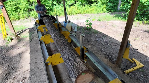6.2K views · 46 reactions | Frontier Sawmills Learning to use the upgraded hydralics. | Tony's Tractor Adventure Homestead | Facebook