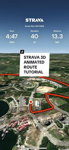 How to View Your 3D Animated Route on Strava | Tutorial