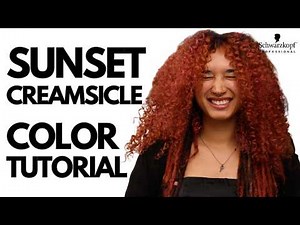 Sunset Creamsicle Hair Tutorial | BLONDME + VIBRANCE + CHROMA ID