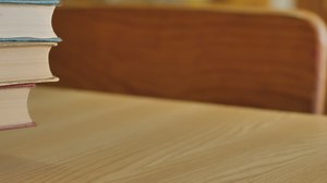 Thick old stacked books viewed in detail - Free Stock Video