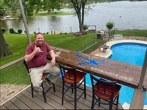 Custom Lake Bar Tops, Personalized Bar Tops, Bar Tops, Wooden Bar Tops - Etsy