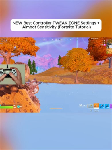 NEW Best Controller TWEAK ZONE Settings Aimbot Sensitivity (Fortnite Tutorial) Part 1 #fortnite