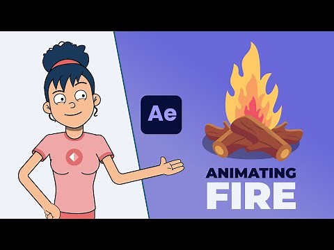 How to Create & Animate Fire in After Effects | Motion Graphics Tutorial
