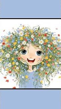 Crazy Hair Day Children's Follow Along Storybook Animation