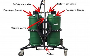 [1080 60fps] 自制喷砂机