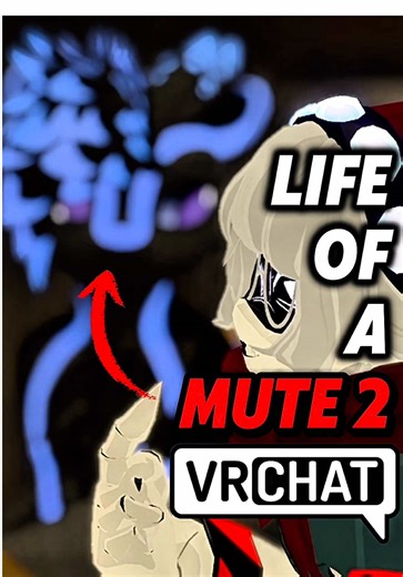 VRCHAT MUTE LIFE 2🔇🤐 #vrchat #vtuber #vrchatcommunity #kirbyisepic_vr #vr