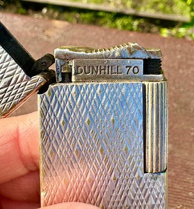 Vintage Dunhill Rollagas 7.0 Silver-plated Lighter – Made in England, 1950s–1970s, BP 867 Serial, Butane Gas, Roller Ignition, Collectible - Etsy