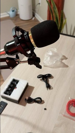 Simple tutorial step by step assembly Professional Condenser Microphone