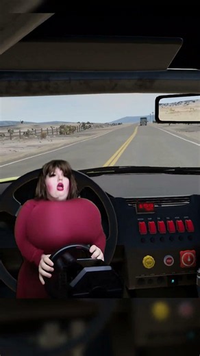 VALORIE DRIVES A SUPERCAR.. #funny #gaming #twitch #meme #shorts #beamngdrive #cars #racing #satire