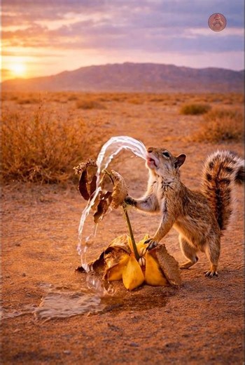 A squirrel made the starfruit plant sprout. #ai #history