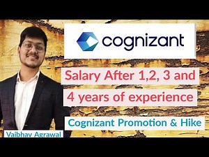 My Cognizant Salary after 1,2,3 & 4 years || Salary at cognizant after 1,2,3 & 4 years of experience