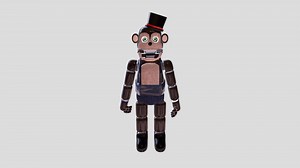 Bongo The Monkey Animatronic ( Full Model ) - 3D model by LogNworld (@Logan_velez)