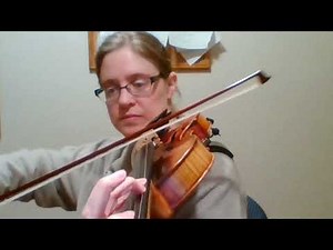 A flat Harmonic Minor Scale Violin Tutorial with Fingerings | Marnie Thies Violin Lessons