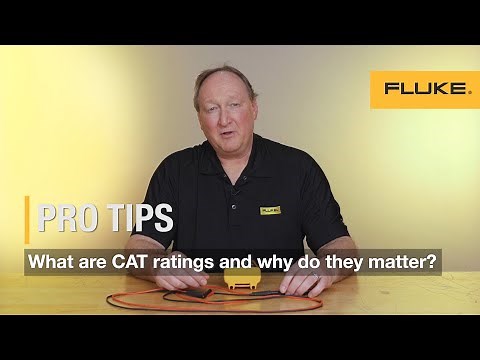 What are CAT ratings and why do they matter? | Fluke Pro Tips