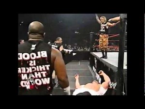 The Dudley Boyz vs Chief Morley - RAW 2/10/03