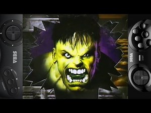 The Incredible Hulk "He's BIG, He's GREEN" (Sega Genesis\\SNES\\Game Gear\\Commercial) Full HD