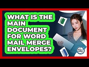What Is The Main Document For Word Mail Merge Envelopes? - Docs and Sheets Pro