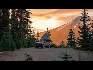 EPIC Overnight Truck Camping in Oregon with my Dog